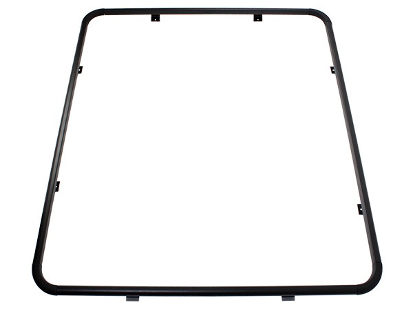 カリフォルニアカスタム ジープ JK ラングラー | JL ラングラー フラットラック用 サイドアーム ルーフラック クロスバー ベースキャリア ルーフキャリア フラットルーフラック装備車 幅約140cm 縦約160cm TYPE-C 枠タイプ1セット