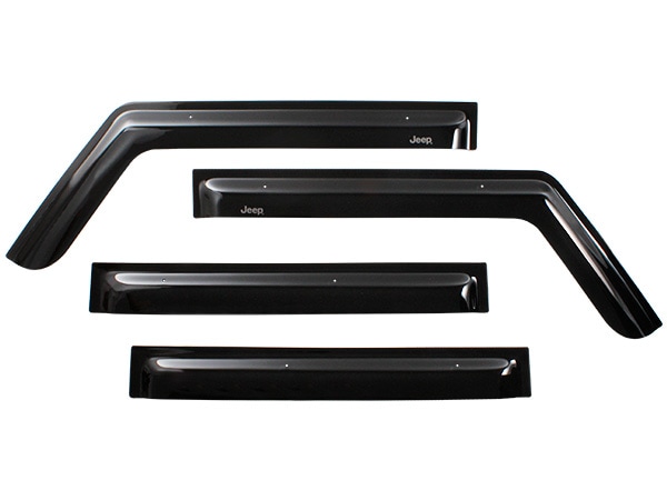 MOPAR純正 JEEPロゴ入 スモークドアバイザー ドアバイザー