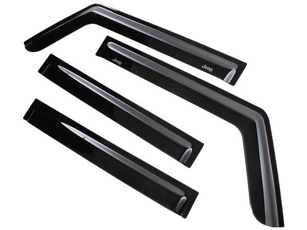 MOPAR純正 JEEPロゴ入 スモークドアバイザー ドアバイザー