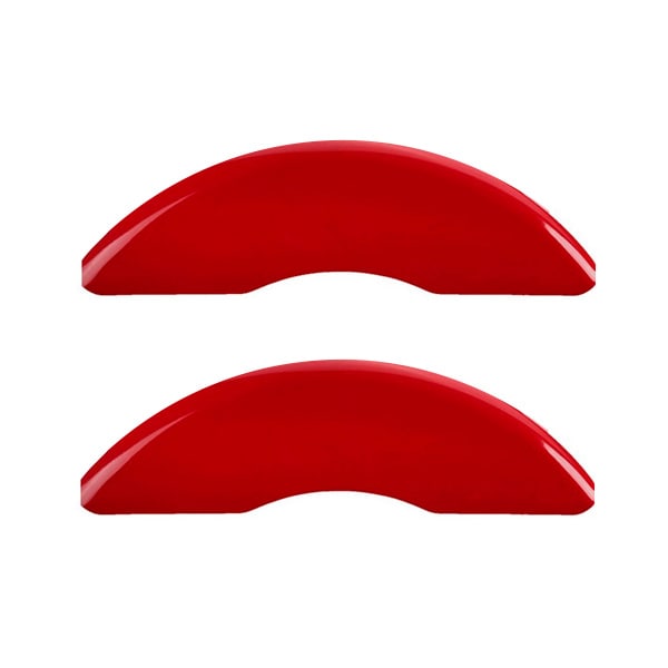 【MGP 正規品】 05-21y トヨタ タコマ 専用設計 ブレーキ キャリパーカバー レッド ロゴ無し アルミ製 16094FCLCRD