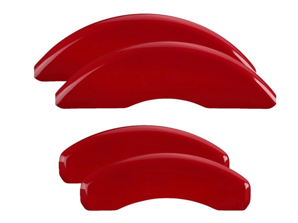 【MGP 正規品】 02-09y トヨタ ハイラックスサーフ 210 215系 専用設計 ブレーキ キャリパーカバー レッド ロゴ無し アルミ製 16113SCLCRD