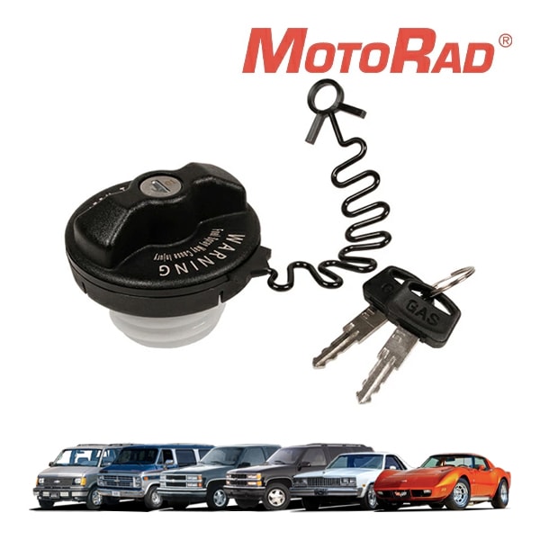 【MOTORAD 正規品】フューエルタンクキャップ キー付ガスキャップ MGC203KA ネジ式 ガスキャップ 燃料キャップ 給油口キャップ シボレー アストロ C-1500 K-1500 タホ G-VAN エルカミーノ コルベット C3 GM旧車
