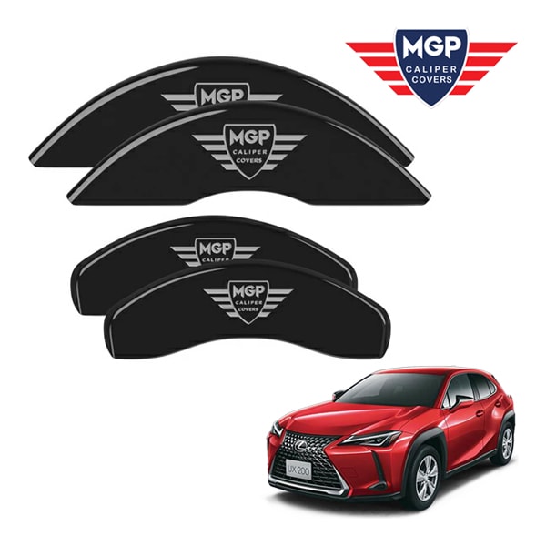 【MGP 正規品】 レクサス UX200 UX250h MZA系 10系 専用設計 ブレーキ キャリパーカバー ブラック MGPロゴ アルミ製 38029SMGPBK