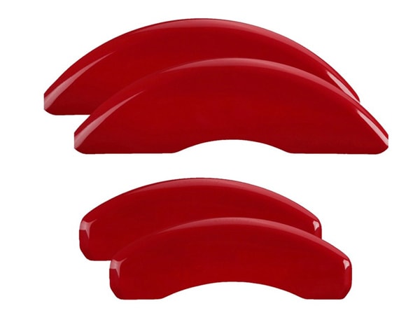 【MGP 正規品】 04-07y 日産 タイタン アルマーダ 専用設計 ブレーキ キャリパーカバー レッド ロゴ無し アルミ製 17170SCLCRD