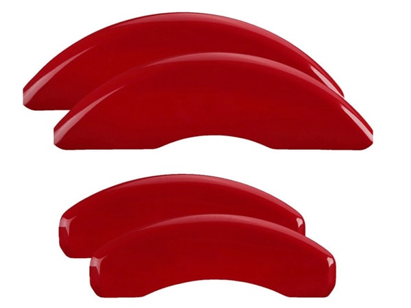 【MGP 正規品】 マツダ CX-5 KE系 専用設計 ブレーキ キャリパーカバー レッド ロゴ無し アルミ製 26213SCLCRD