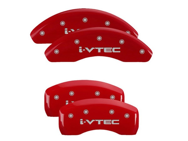 【MGP 正規品】 ホンダ ヴェゼル VEZEL RU系 専用設計 ブレーキ キャリパーカバー レッド i-VTECロゴ アルミ製 20217SIVTRD