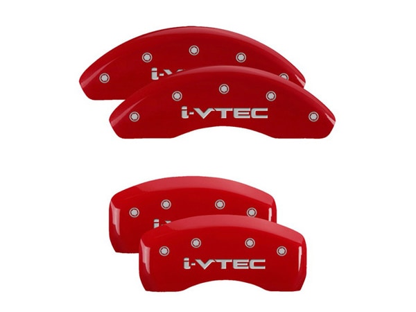 【MGP 正規品】 ホンダ シビック FC FK系 専用設計 ブレーキ キャリパーカバー レッド i-VTECロゴ アルミ製 20218SIVTRD 1台分