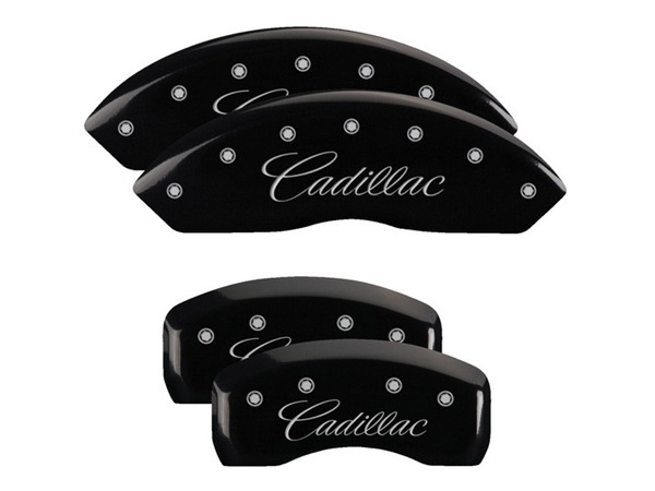【MGP 正規品】 キャデラック 03-07y CTS | 04-09y XLR 05-10y STS 専用設計 ブレーキ キャリパーカバー ブラック CADILLACロゴ 35010SCADBK