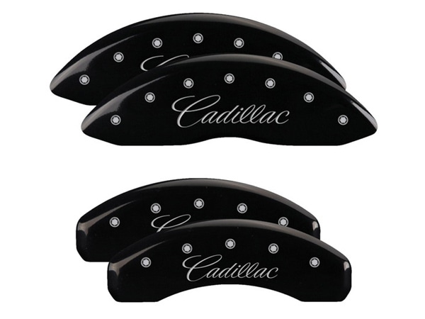 【MGP 正規品】 08-13y キャデラック CTS X322 専用設計 ブレーキ キャリパーカバー ブラック CADILLACロゴ 35011SCADBK 1台分 セット