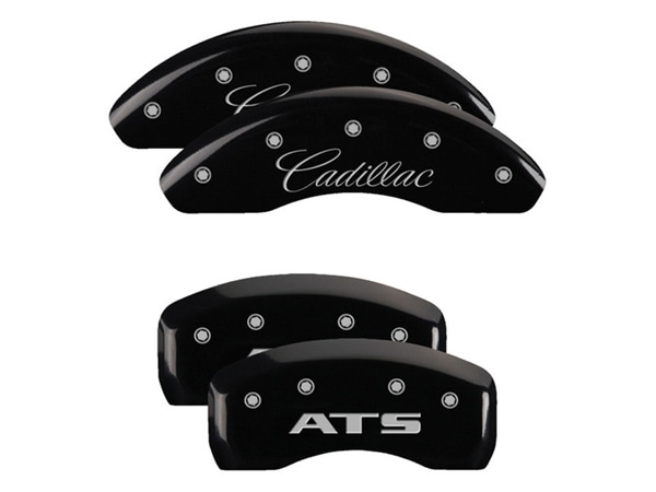 【MGP 正規品】 13-16y キャデラック ATS A1SL 専用設計 ブレーキ キャリパーカバー ブラック CADILLAC ATSロゴ 35023SATSBK 1台分 セット