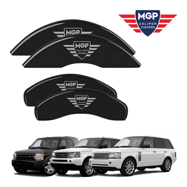 【MGP 正規品】 ランドローバー レンジローバー レンジローバースポーツ 専用設計 ブレーキ キャリパーカバー ブラック MGPロゴ 25137SMGPBK