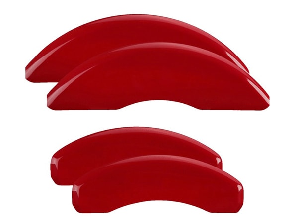 【MGP 正規品】 ランドローバー レンジローバー 専用設計 ブレーキ キャリパーカバー レッド ロゴ無し アルミ製 25148SCLCRD 1台分 セット