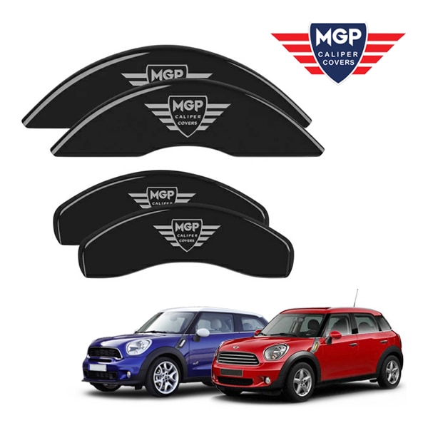 【MGP 正規品】 BMW MINI クロスオーバー ぺースマン R60 R61 専用設計 ブレーキ キャリパーカバー ブラック MGPロゴ アルミ製 51005SMGPBK