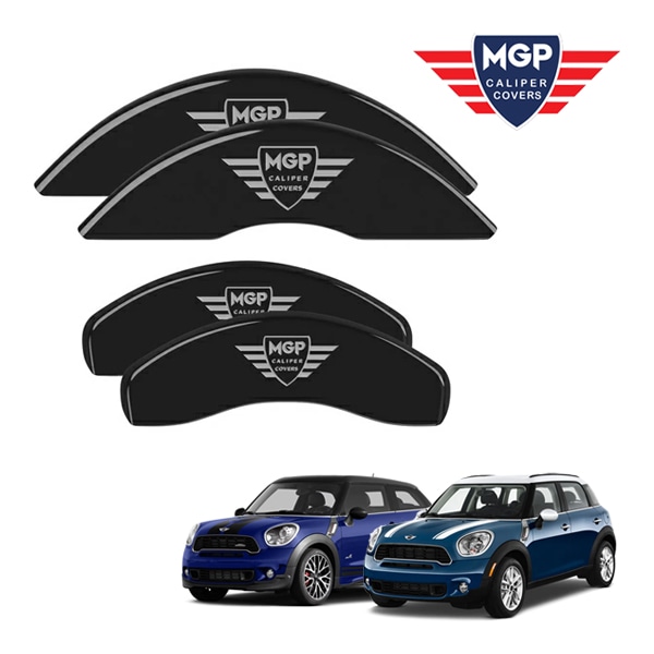 【MGP 正規品】 BMW MINI クロスオーバー ぺースマン R60 R61 専用設計 ブレーキ キャリパーカバー ブラック MGPロゴ アルミ製 51008SMGPBK
