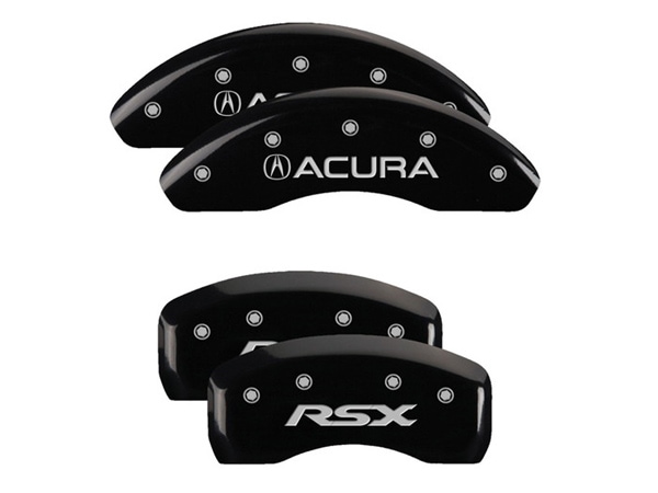 【MGP 正規品】 02-06y アキュラ RSX | ホンダ インテグラ DS5 専用設計 ブレーキ キャリパーカバー ブラック ACURA RSXロゴ 39003SRSXBK