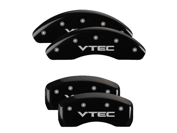 【MGP 正規品】 02-06y アキュラ RSX | ホンダ インテグラ DS5 専用設計 ブレーキ キャリパーカバー ブラック VTECロゴ アルミ製 39003SVTCBK