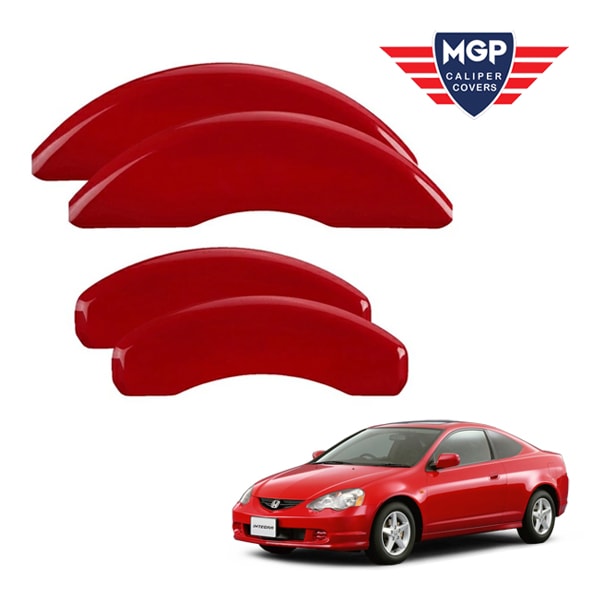 【MGP 正規品】 02-06y アキュラ RSX | ホンダ インテグラ DS5 専用設計 ブレーキ キャリパーカバー レッド ロゴ無し アルミ製 39003SCLCRD