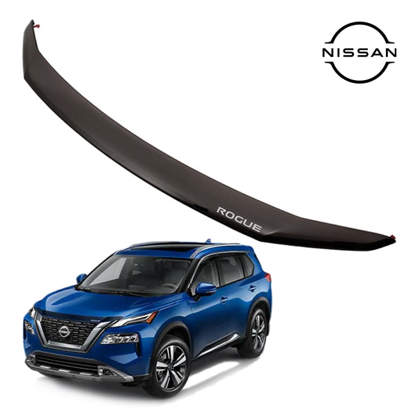 US日産純正 バグガード ROGUE ロゴ入 スモーク 日産 エクストレイル