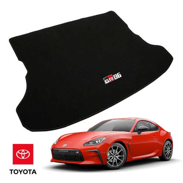 USトヨタ純正 リア カーゴマット ラゲッジマット カーゴライナー トランクマット GR86 ロゴ入 トヨタ GR86 ZN8