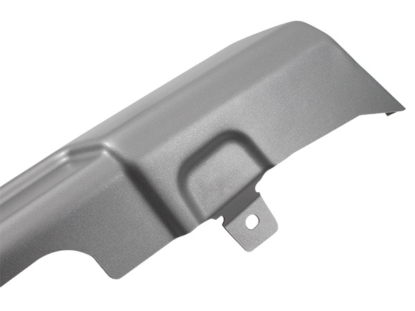 USスバル純正 フロントバンパーガード アンダーガード シルバー(グレー系) ビス類付属 樹脂製 素材傷防止保護 スバル XV GT系 前期