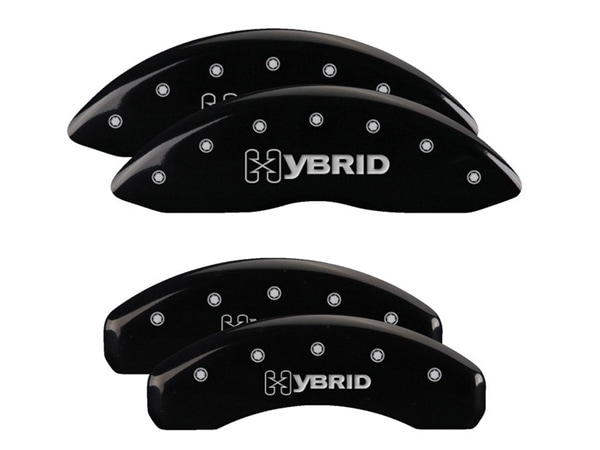 【MGP 正規品】 00-06y シボレー サバーバン シルバラード 専用設計 ブレーキ キャリパーカバー ブラック ハイブリッドロゴGM 14002SHYBBK