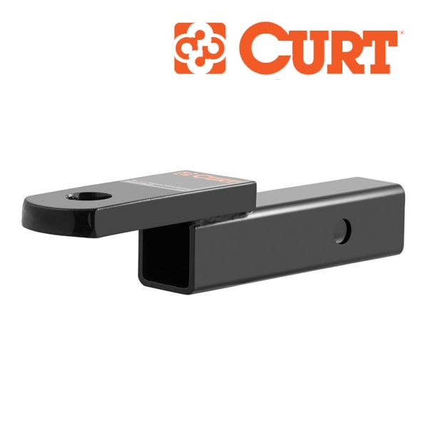 【CURT 正規品】 トレーラーヒッチ用 ヒッチボールマウント 2インチ角 45010 クラス3 0.75インチライズ 約1.9cm 2インチドロップ 約5.08cm