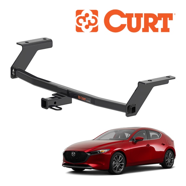 【CURT 正規品】MAZDA マツダ MAZDA3 BP系 ハッチバック 令和元年5月-現行 クラス1 ヒッチメンバー 1-1/4インチ角 11633