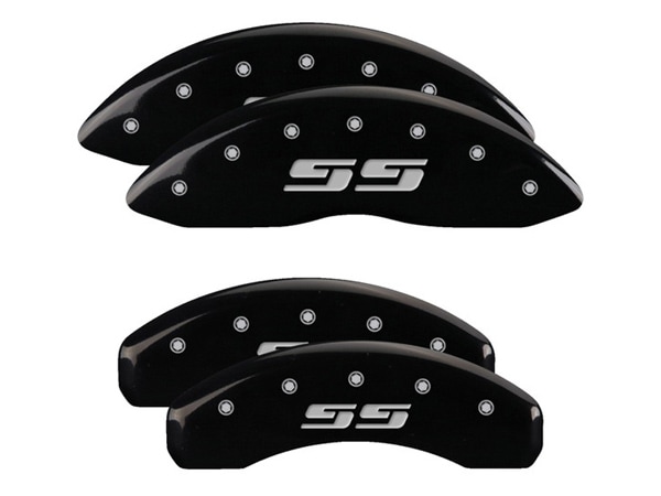 【MGP 正規品】 00-06y シボレー シルバラード1500 専用設計 ブレーキ キャリパーカバー ブラック SSロゴ (シルバラード) 14002SSS3BK