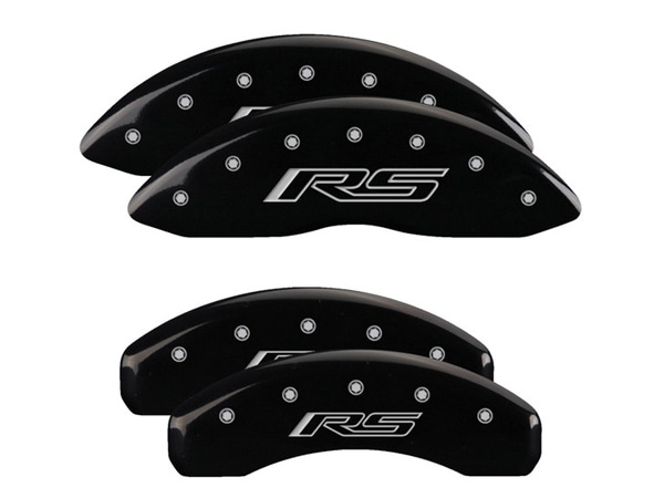 【MGP 正規品】 10-15y シボレー カマロ 専用設計 ブレーキ キャリパーカバー ブラック RSロゴ (5 6世代) アルミ製 14033SCR5BK