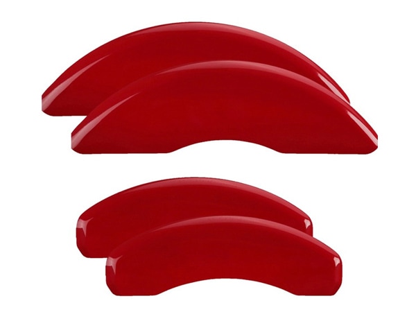 【MGP 正規品】 16-21y シボレー カマロ 専用設計 ブレーキ キャリパーカバー レッド ロゴなし アルミ製 14240SCLCRD 1台分 セット