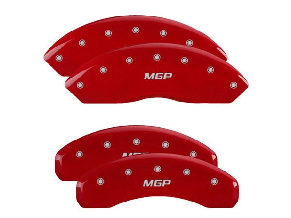 【MGP 正規品】 16-21y シボレー カマロ 専用設計 ブレーキ キャリパーカバー レッド MGPロゴ アルミ製 14240SCR5RD 1台分 セット