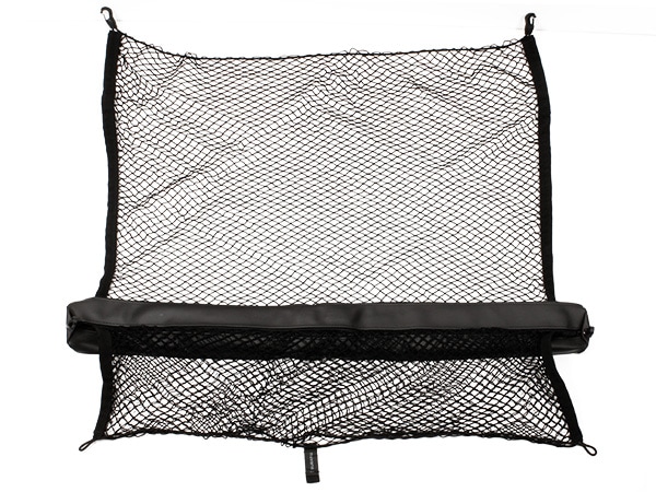 USスバル純正 レガシィ アウトバック BT系 専用 カーゴネット 袋タイプ ファスナー付 収納ケース一体型 フック付 トランクネット ラゲッジネット 荷物 固定 荷崩れ防止 