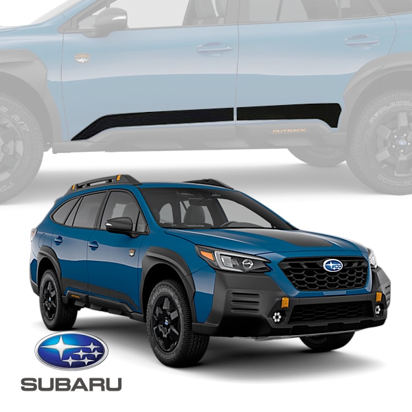 USスバル純正 Wilderness エディション サイドクラッディング ドアガーニッシュ ドア トリム ドア アンダー ガーニッシュ サイド ガーニッシュ ドアアンダーカバー サイドドアトリム サイドドアガーニッシュ BT5 レガシィ アウトバック