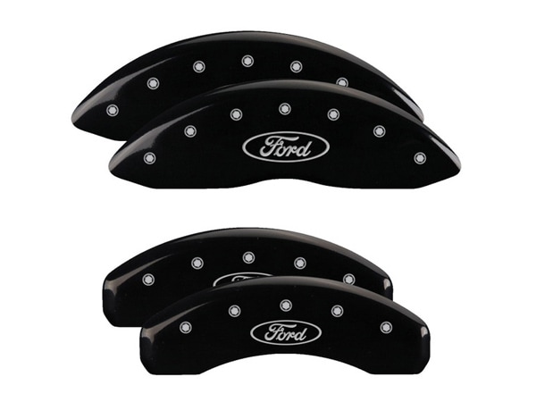 【MGP 正規品】 15-20y フォード F-150 | エクスペディション 専用設計 ブレーキ キャリパーカバー ブラック フォードオーバルロゴ 10239SFRDBK