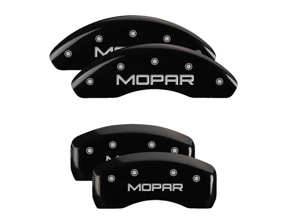 【MGP 正規品】 01-10y クライスラー PTクルーザー 専用設計 ブレーキ キャリパーカバー ブラック MOPARロゴ アルミ製 32001SMOPBK