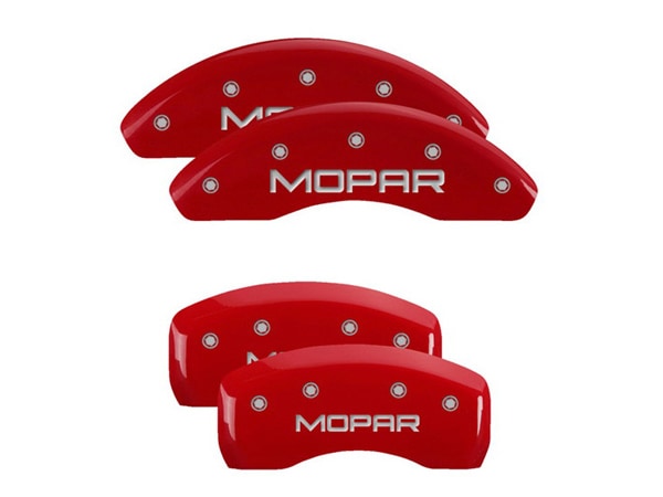【MGP 正規品】 01-10y クライスラー PTクルーザー 専用設計 ブレーキ キャリパーカバー レッド MOPARロゴ アルミ製 32001SMOPRD