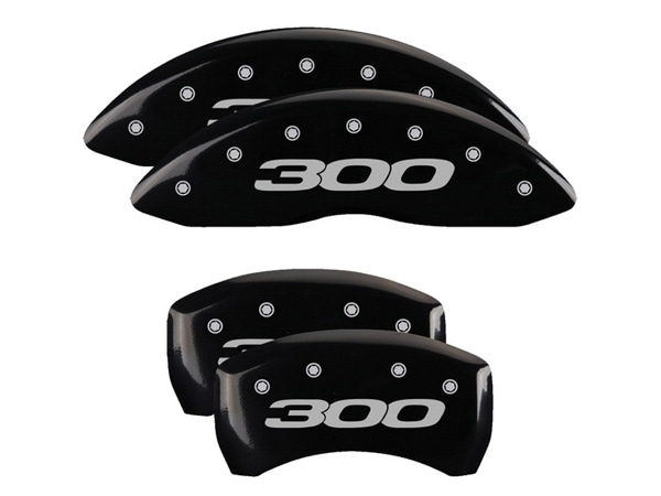 【MGP 正規品】 11-20y クライスラー 300 300C 専用設計 ブレーキ キャリパーカバー ブラック クライスラー300(2017)ロゴ アルミ製 32016S301BK