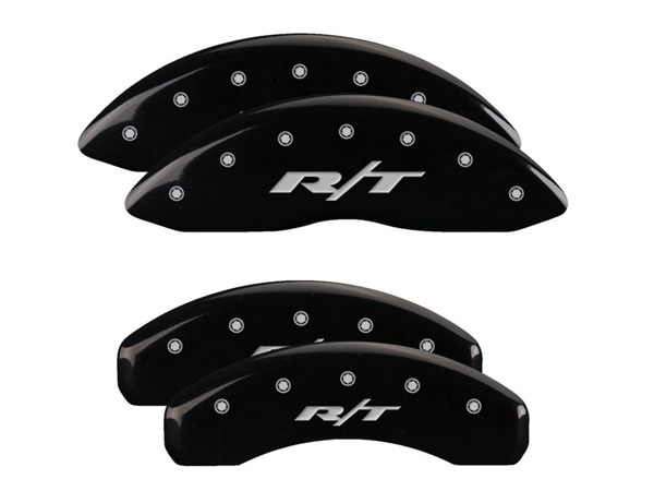 【MGP 正規品】 06-20y ダッジ マグナム チャージャー 専用設計 ブレーキ キャリパーカバー ブラック RT1(トラック)ロゴ 12088SRT1BK