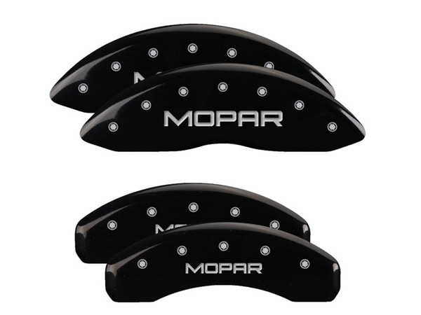 【MGP 正規品】 ジープ 05-10y グランドチェロキー WK | コマンダー XK 専用設計 ブレーキ キャリパーカバー ブラック MOPARロゴ 42002SMOPBK