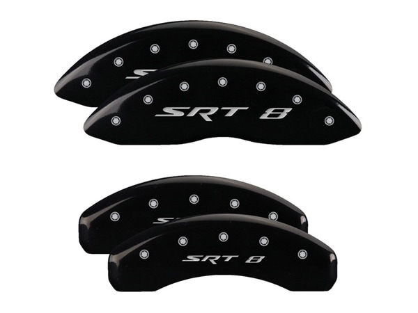 【MGP 正規品】 ジープ 05-10y グランドチェロキー WK | コマンダー XK 専用設計 ブレーキ キャリパーカバー ブラック SRT8ロゴ 42002SSR8BK