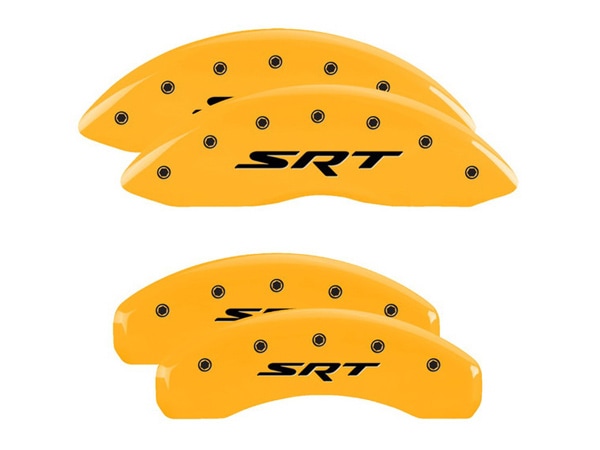 【MGP 正規品】 ジープ 05-10y グランドチェロキー WK | コマンダー XK 専用設計 ブレーキ キャリパーカバー イエロー SRTロゴ 42002SSRTYL