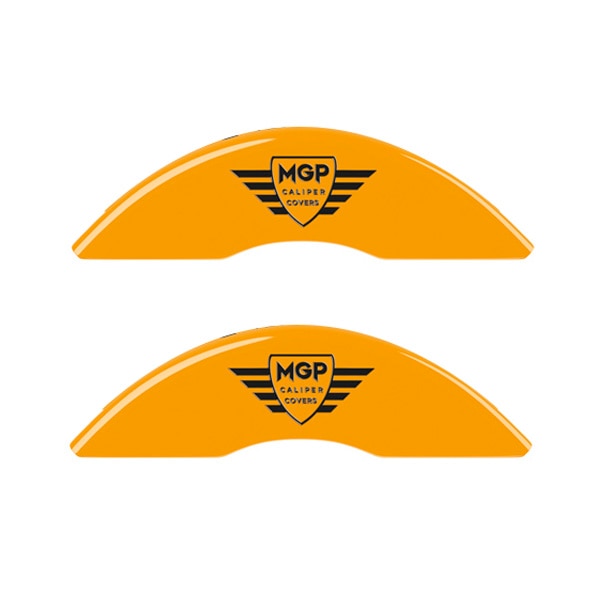 【MGP 正規品】 ジープ 08-19y コンパス 08-17y パトリオット 専用設計 ブレーキ キャリパーカバー イエロー MGPロゴ アルミ製 42011FMGPYL