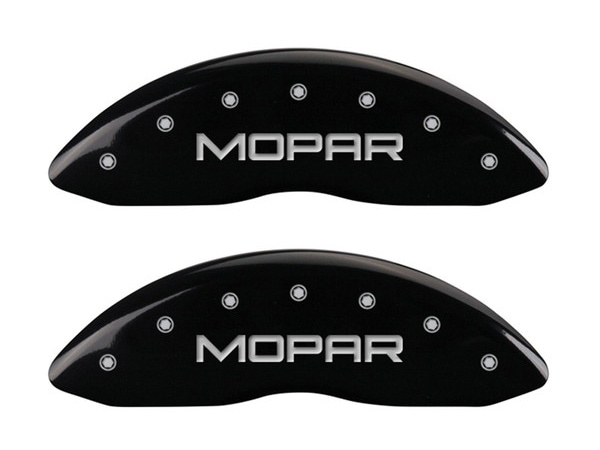 【MGP 正規品】 ジープ 08-19y コンパス 08-17y パトリオット 専用設計 ブレーキ キャリパーカバー ブラック MOPARロゴ 42011FMOPBK