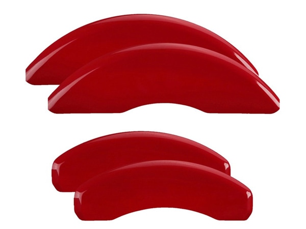 【MGP 正規品】 11-21y ジープ グランドチェロキー WK 専用設計 ブレーキ キャリパーカバー レッド ロゴなし アルミ製 42020SCLCRD