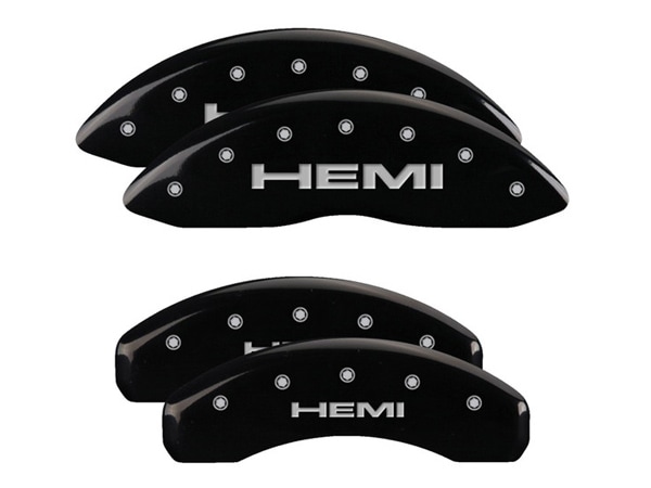 【MGP 正規品】 11-21y ジープ グランドチェロキー WK 専用設計 ブレーキ キャリパーカバー ブラック HEMIロゴ アルミ製 42020SHEMBK