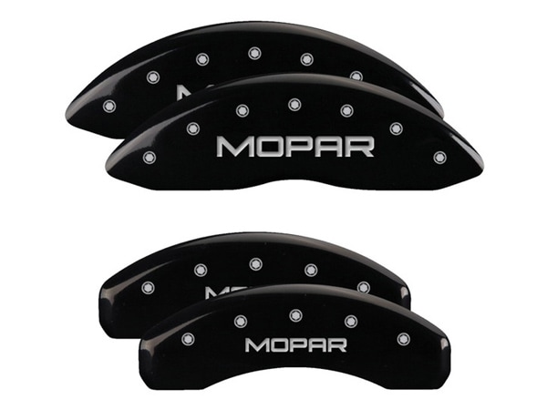 【MGP 正規品】 11-21y ジープ グランドチェロキー WK 専用設計 ブレーキ キャリパーカバー ブラック MOPARロゴ アルミ製 42020SMOPBK