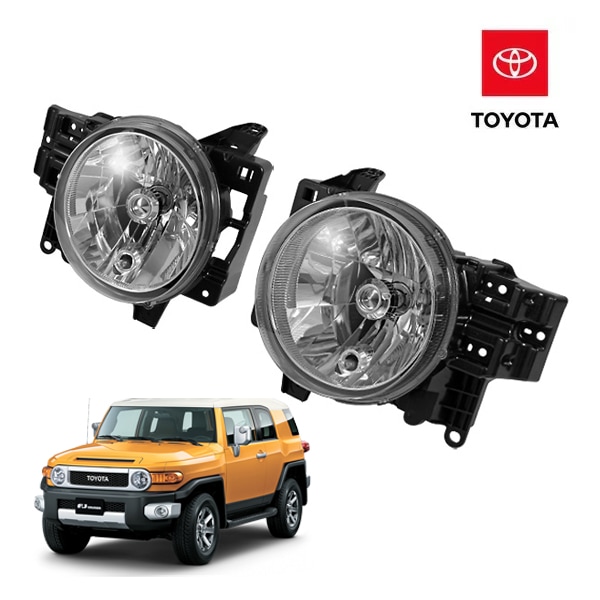 トヨタ純正  FJクルーザー GSJ150W ヘッドランプ ヘッドライト 左右セット 日本仕様  バルブ付 レベライザー有り