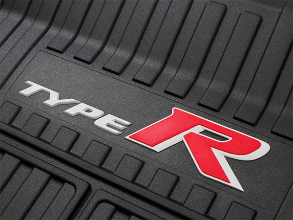 USホンダ純正 HONDA シビック ハッチバック FL系 FL1/FL4/FL5 令和3年9月-現行 オールウェザー リア カーゴマット ラゲッジマット カーゴライナー トランクマット タイプR Type R ロゴ入