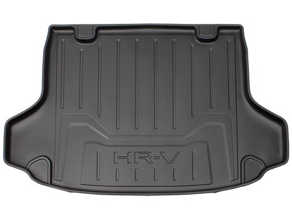 USホンダ純正 HONDA ZR-V RZ系 令和5年4月-現行 オールウェザー リア カーゴマット ラゲッジマット カーゴライナー トランクマット HR-Vロゴ入 樹脂製 ホンダ HR-V