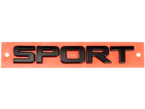 USホンダ純正 SPORT リアエンブレム ゲートエンブレム グロスブラック 幅約15cm 縦約2cm 両面テープ ホンダ HR-V ZR-V RZ系